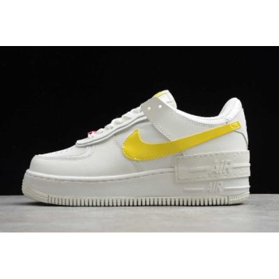 Nike Bayan Air Force 1 Shadow Gri / Sarı / Pembe Kaykay Ayakkabı Türkiye - ZA0IKBVL